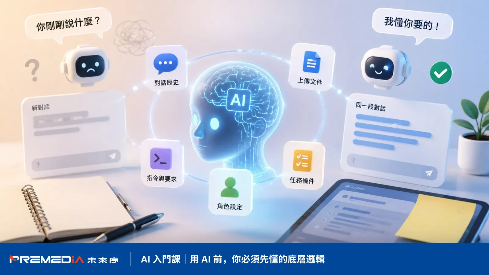 AI 上下文 Context 是什麼？它和記憶有何不同
